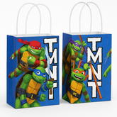 Teenage Mutant Ninja Turtles Party Favor Kraft Gift Bags, 8-Pack